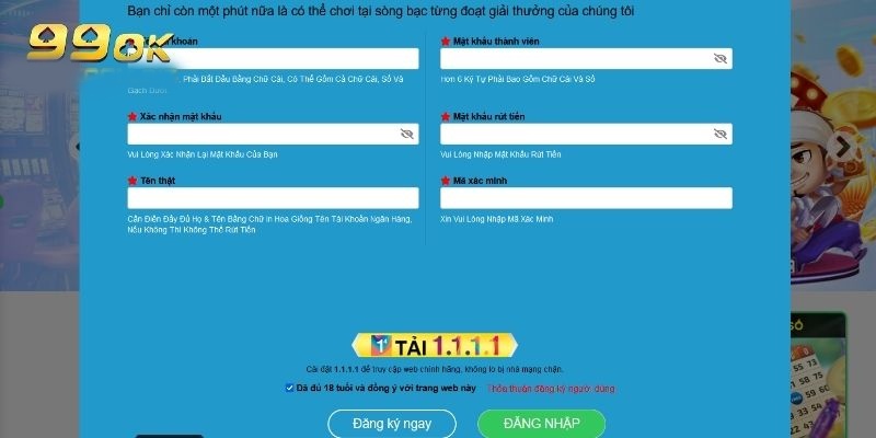 Hướng Dẫn Đăng Ký 99OK: Điều Kiện, Cách Thức Và Lợi Ích 3 Cung cấp thông tin để đăng ký 99OK