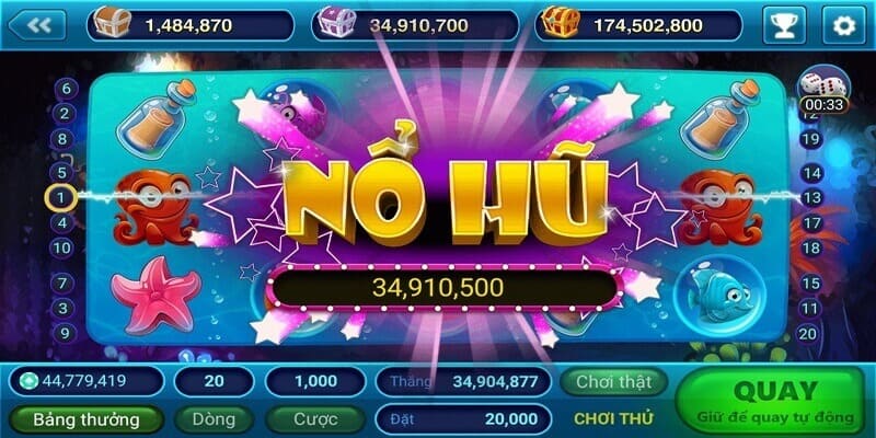 Nổ Hũ Trực Tuyến – Thế Giới Vòng Quay Giải Trí Đầy Hấp Dẫn 2 Nổ hũ với tỷ lệ cao
